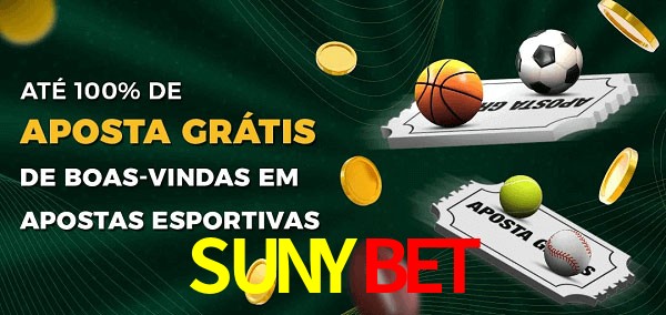 SUNYBET Ate 100% de Aposta Gratis