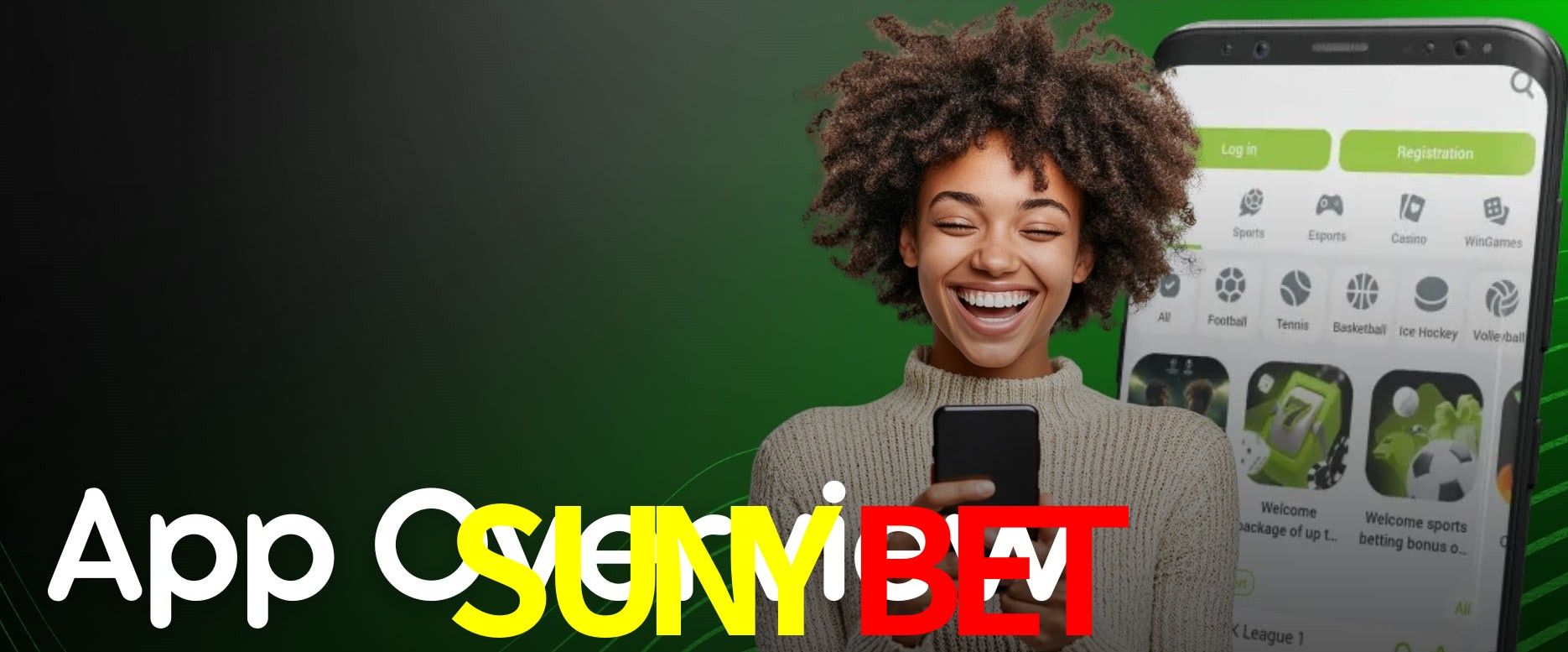 APP oficial da SUNYBET para mobile